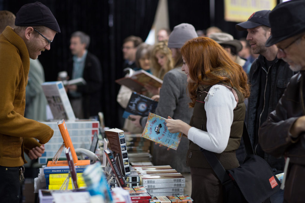 2012 TCBF buying books -photo by Jennifer Simonson