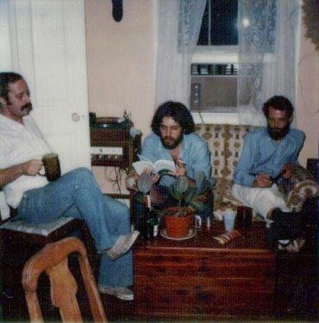 Adamo, Mike Presti (center), and Everette Maddox(right) pic from mid 70's